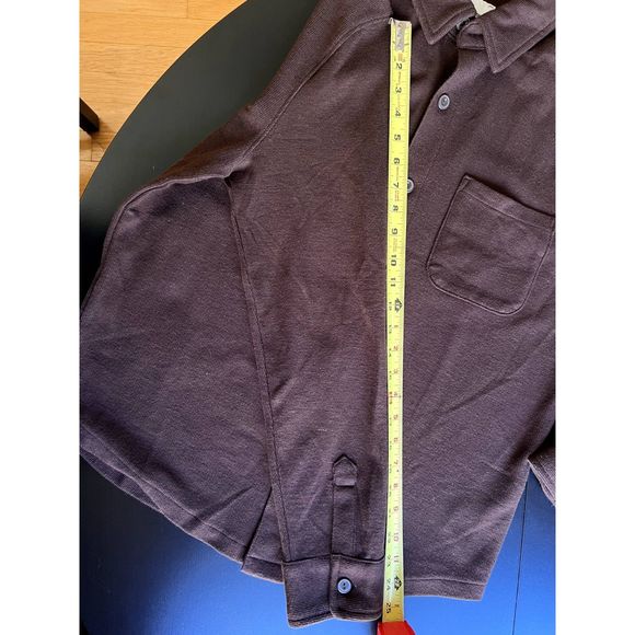 Goodiellow & Co Mens Shirt Jacket, Brown, Size Medium, Relaxed Fit, Unisex - Picture 7 of 8